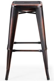 Tolix Style Antique Bar Stool