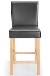 Tuscany Oak Bar Stool Black