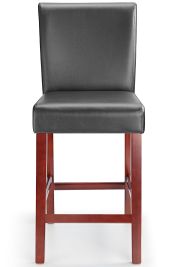 Tuscany Walnut Bar Stool Black