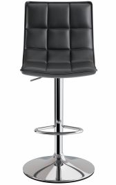 Wave Bar Stool Black