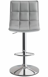 Wave Bar Stool Grey
