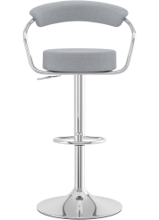 Zenith Fabric Bar Stool Grey