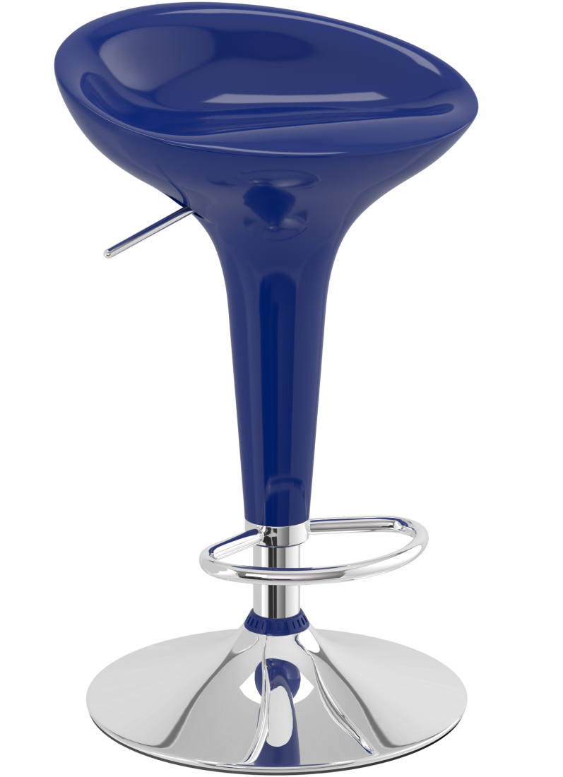 Bombay Bar Stool Dark Blue