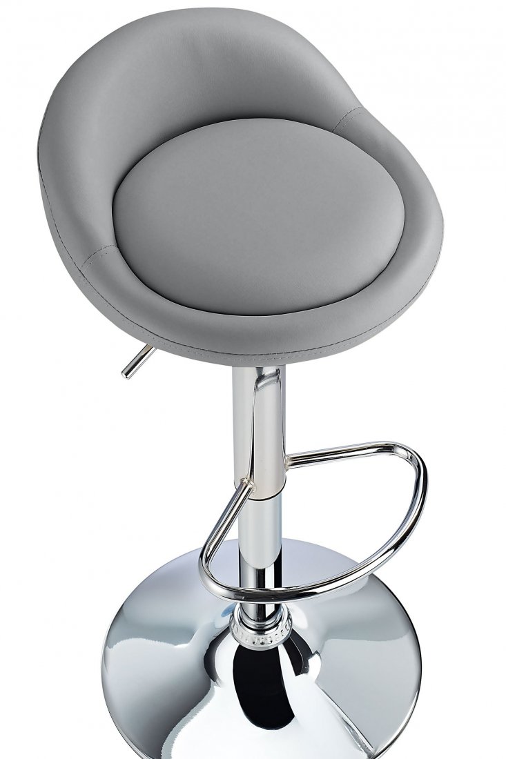 Cushion Bar Stool Grey