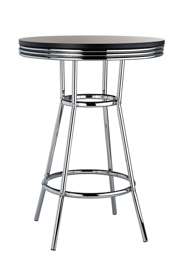 Detroit Bar Table Black