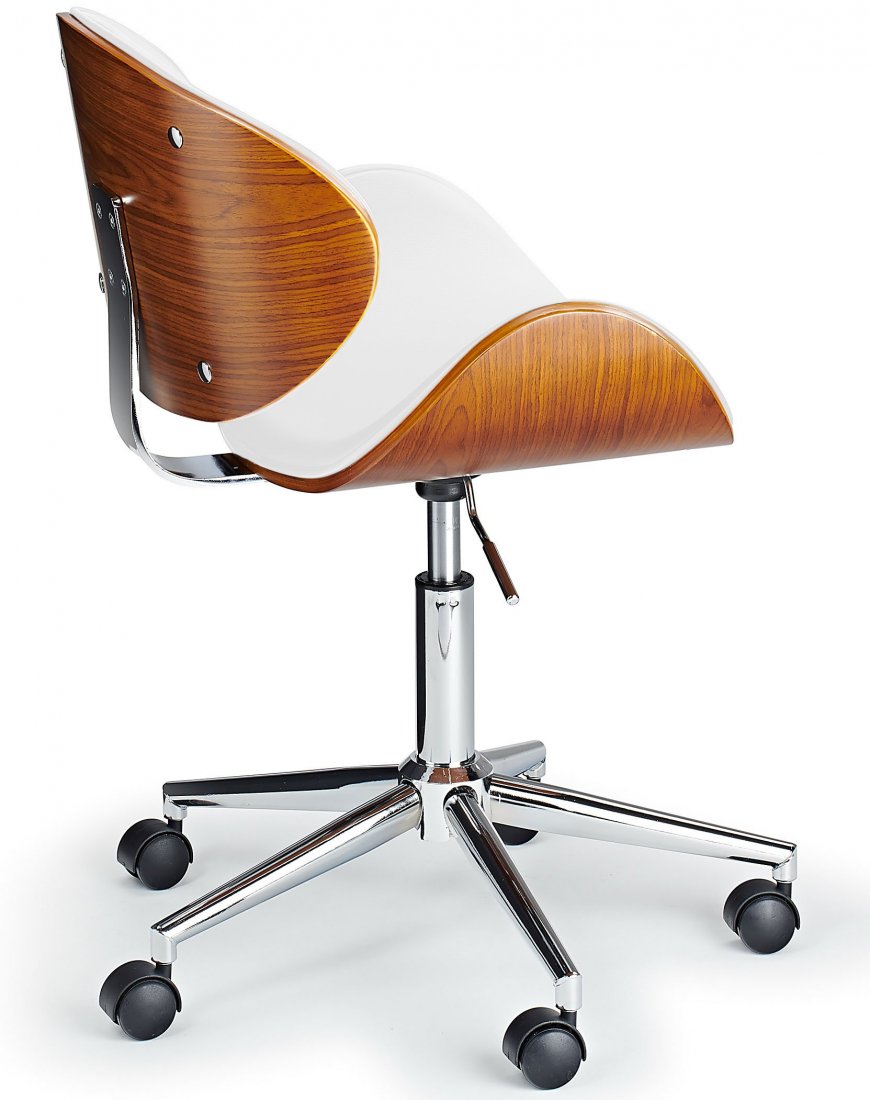 Nova Desk Chair White