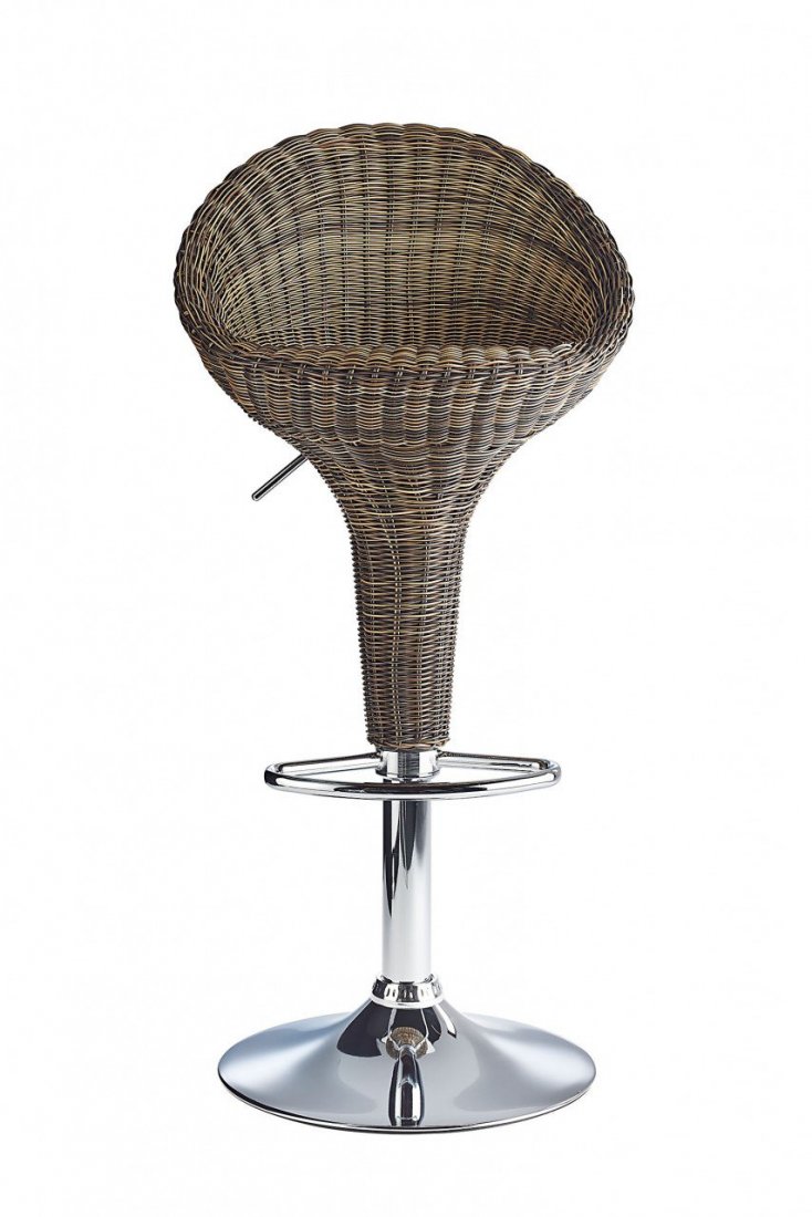 Rattan Bar Stool Natural