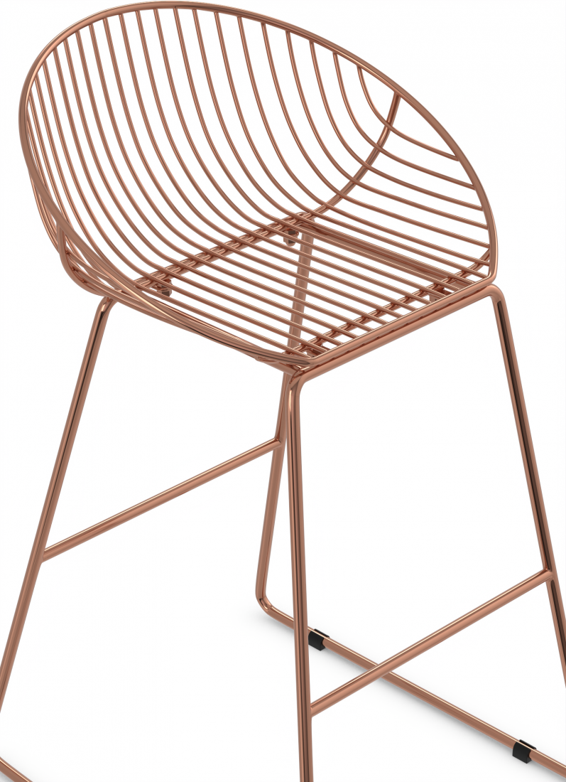 SOHO Bar Stool Rose Gold
