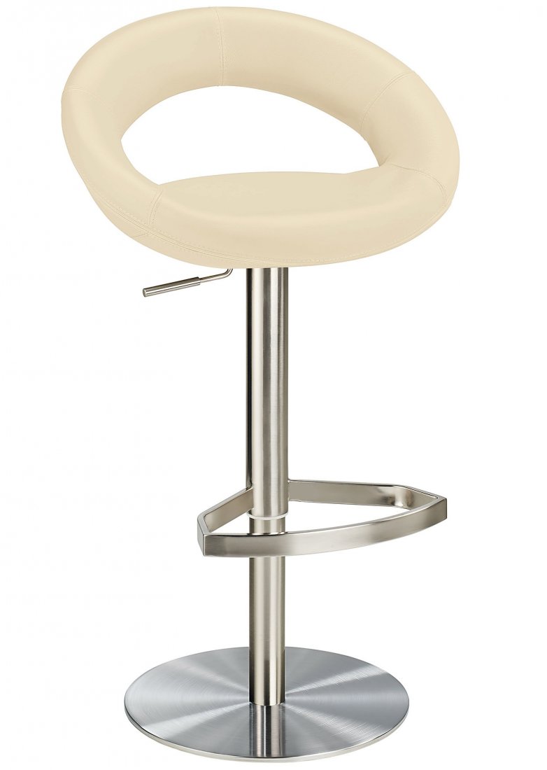 Sorrento Real Leather Bar Stool